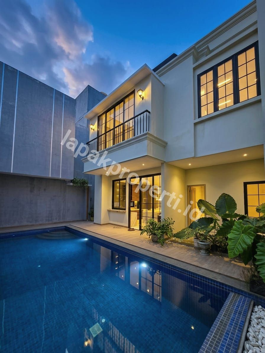 Foto Dijual Rumah Mewah Full Furnished Dalam Dengan Private Poll Di Cempaka Putih Jakarta Pusat - 3