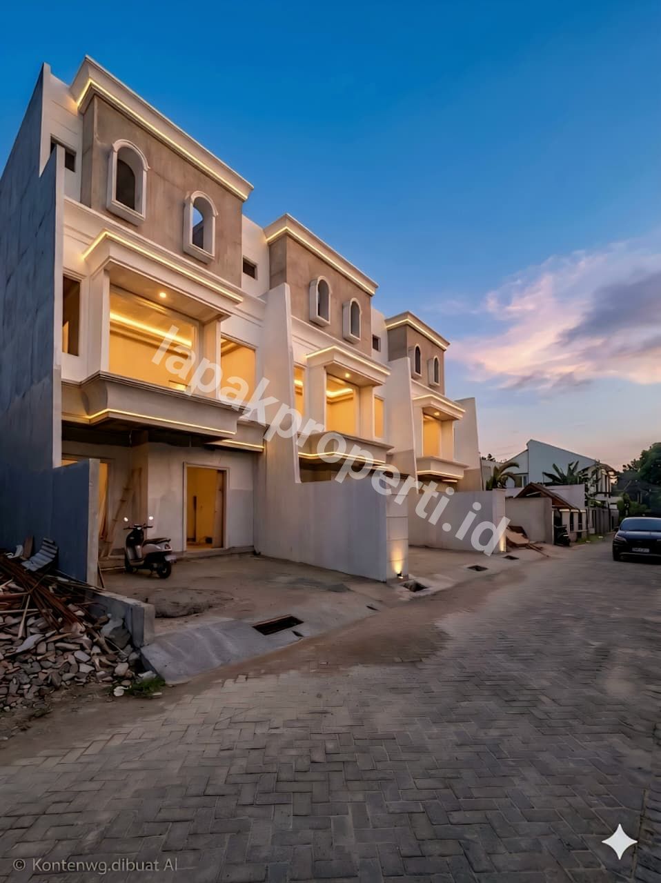 Rumah Baru Design Classic Dengan Material Terbaik Di Duren Sawit Jakarta Timur