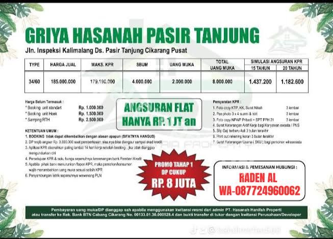 GRIYA HASANAH PASIR TANJUNG
